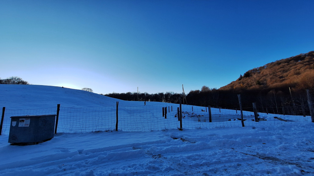 Ein Stemag Skilift mit nur einem Masten