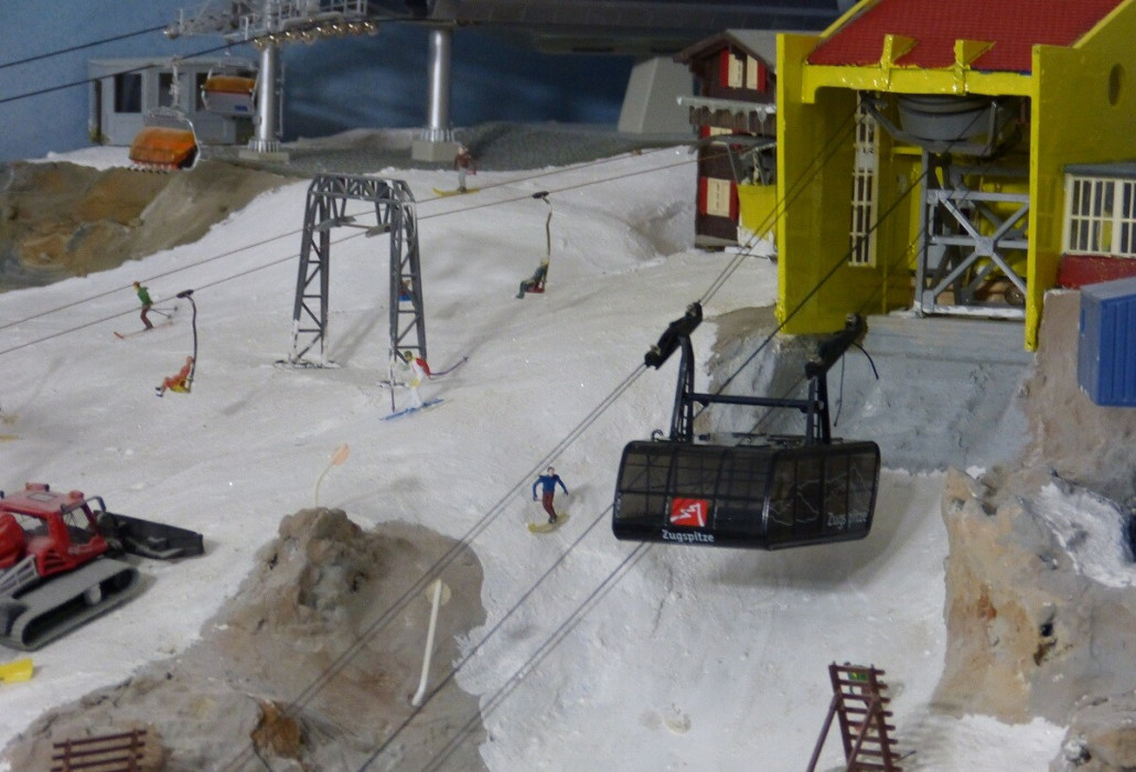 Kabine setzt sich in Bewegung