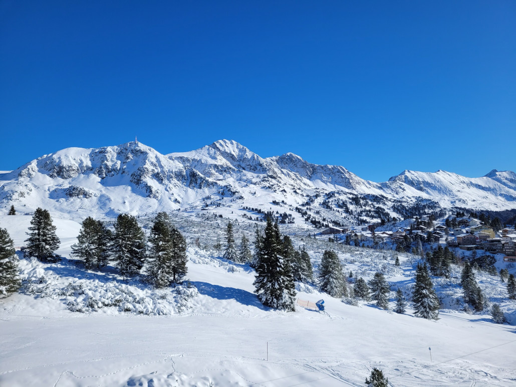 Am Sonnenlift wars super. Speziell später als es nicht mehr so hart war.
