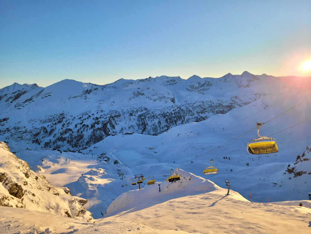 Der Ausblick war auch spitze