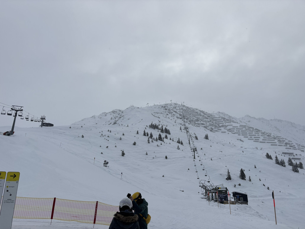 Sennigrat noch zu - aber bereits eingewalzt