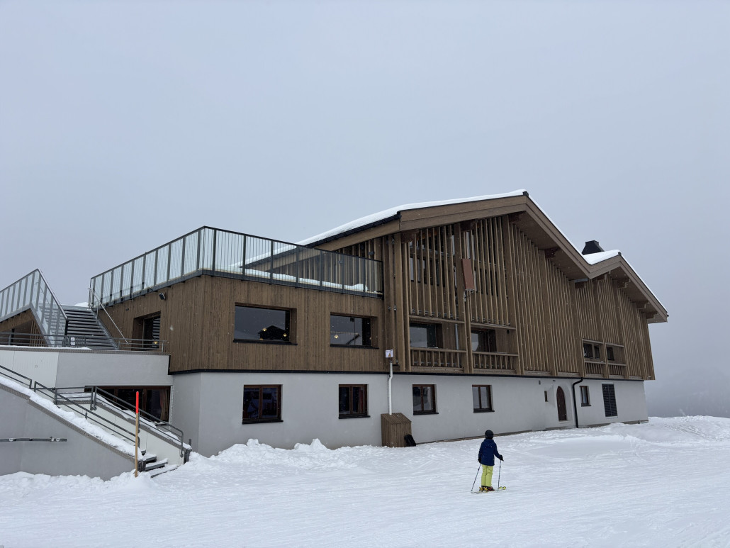 Das neue Kapellrestaurant von außen