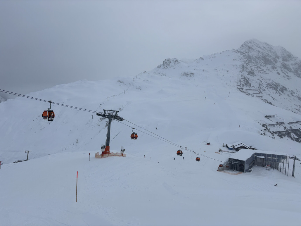 Der zentral Punkt im Grasjoch - jetzt geht’s an die Nova