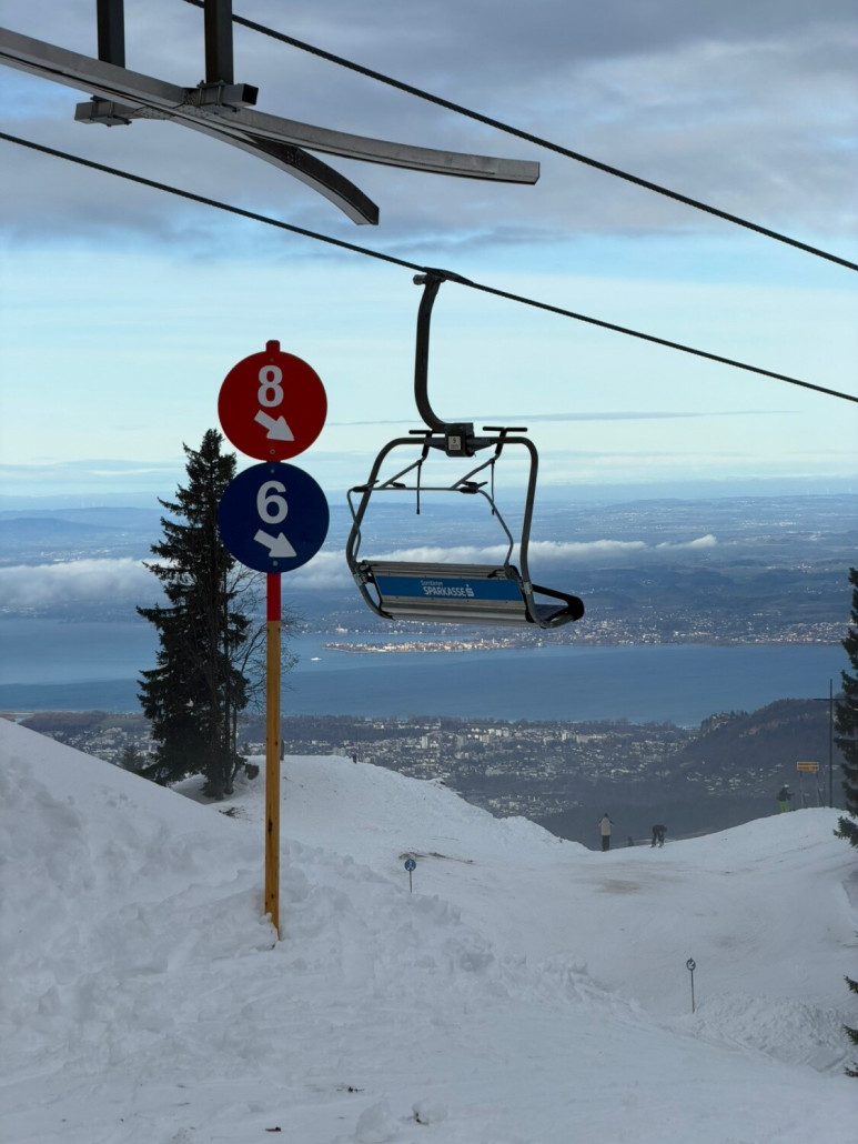 Blick vorbei an der 4-SB Lanklift