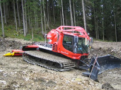 Pistenbully 300W Polar im Dreck