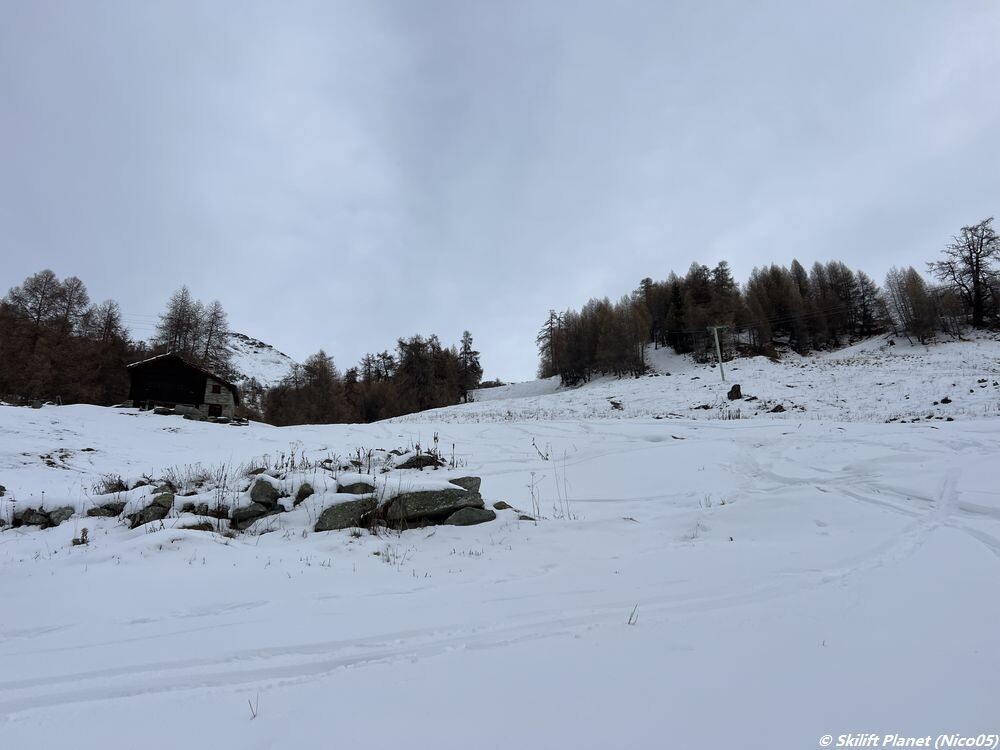Schwarze Piste du Tsaté