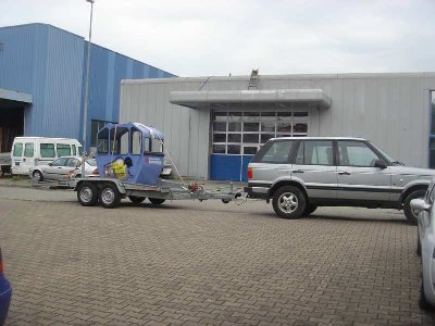 noch mit Zugmaschine ;)