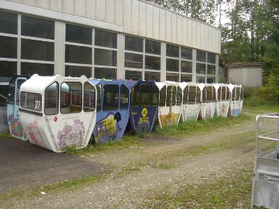 Alle Kabinen (16 von den 36 wurden verkauft)