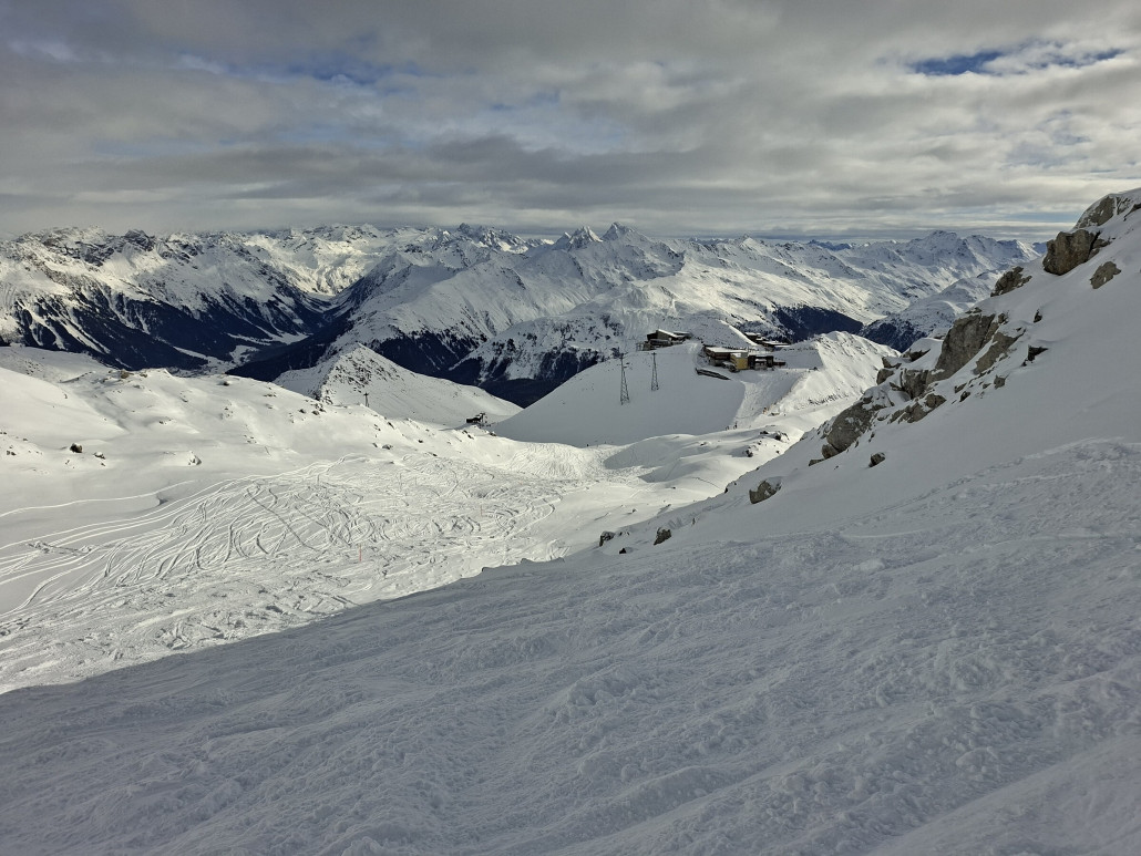 Unpräparierte Ostabfahrt