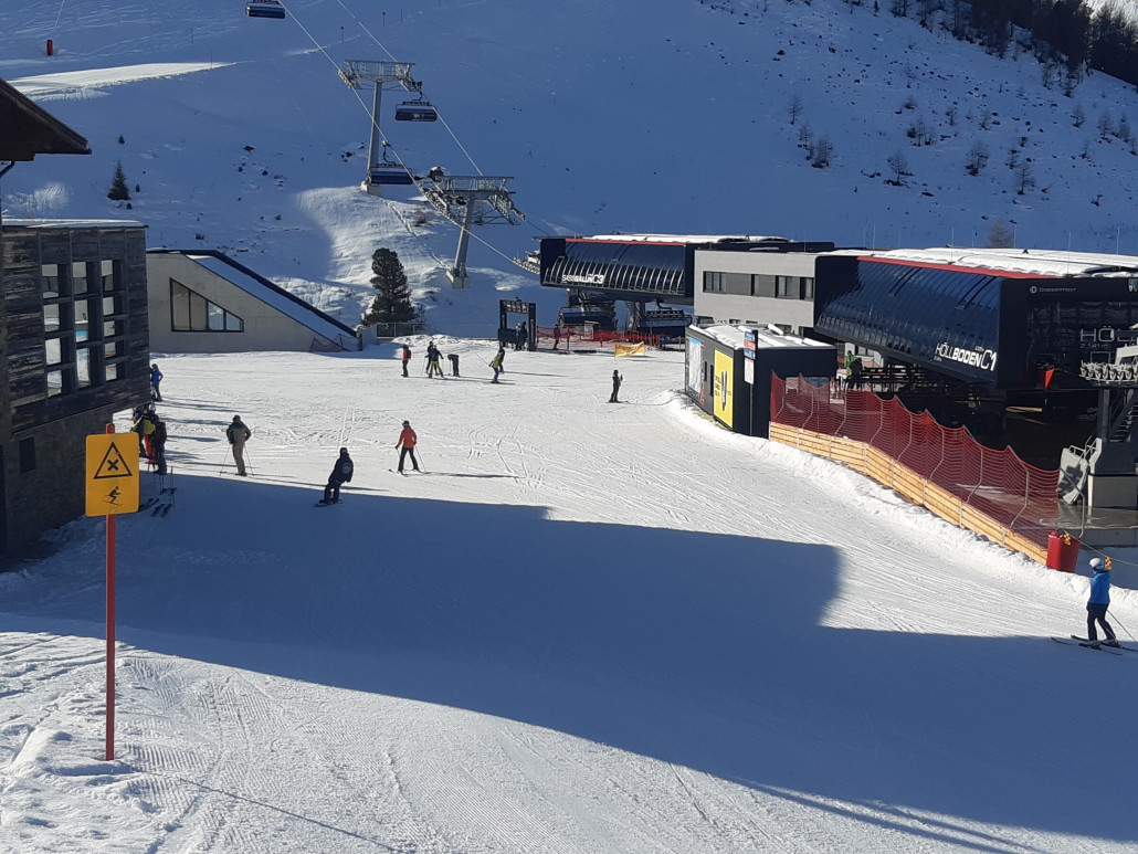 Blick von der Idalp kommend