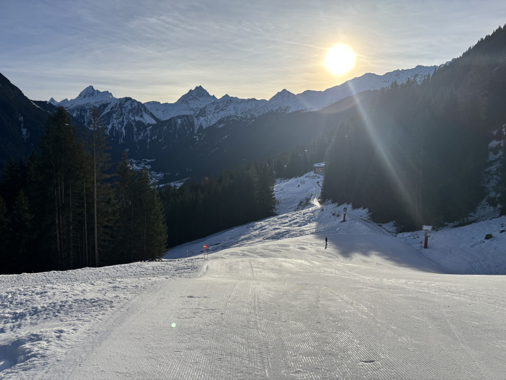 Runter Richtung Gaschurn