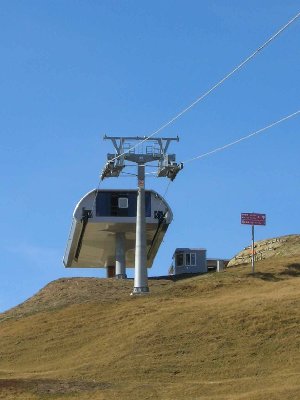 Bergstation des Sessellifts Mulinatsch-Cuolm-Val
