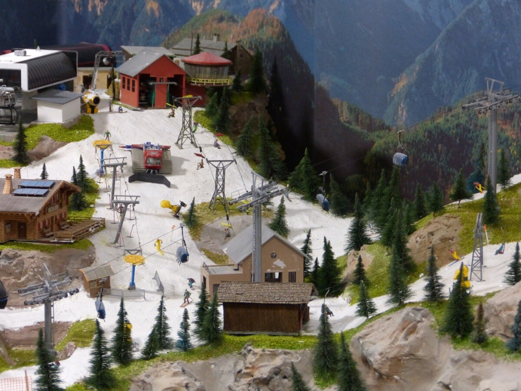 Und hier haben wir dann noch die zur 2-KSSB umgebauten Kreuzwanklbahn