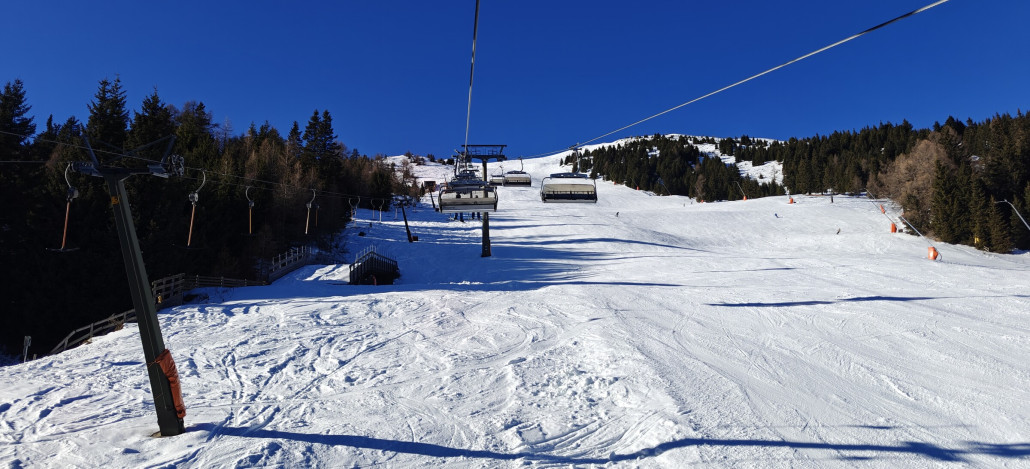 Wechsel auf die Katschbergseite - Tschaneck - Bärenwiesenlift noch nicht in Betrieb