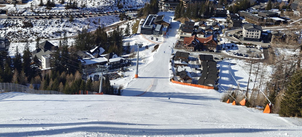 Nochmal Steilhang und Talstation