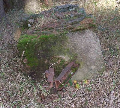 Fundamentteile der Holzmasten, für Maststärken um 20 cm