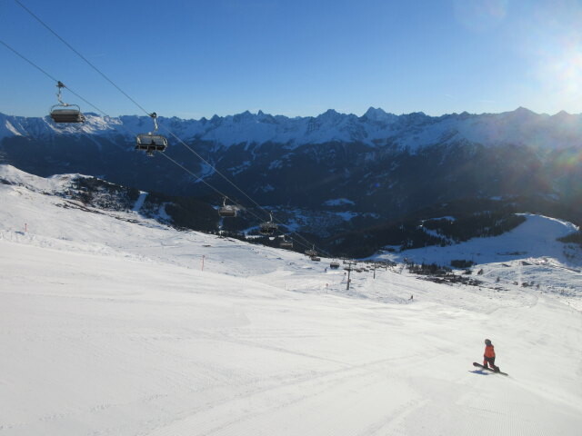 Planseggabfahrt, links daneben der 6-CLD-B Plansegg