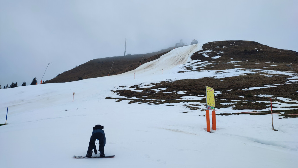 Südabfahrt gesperrt