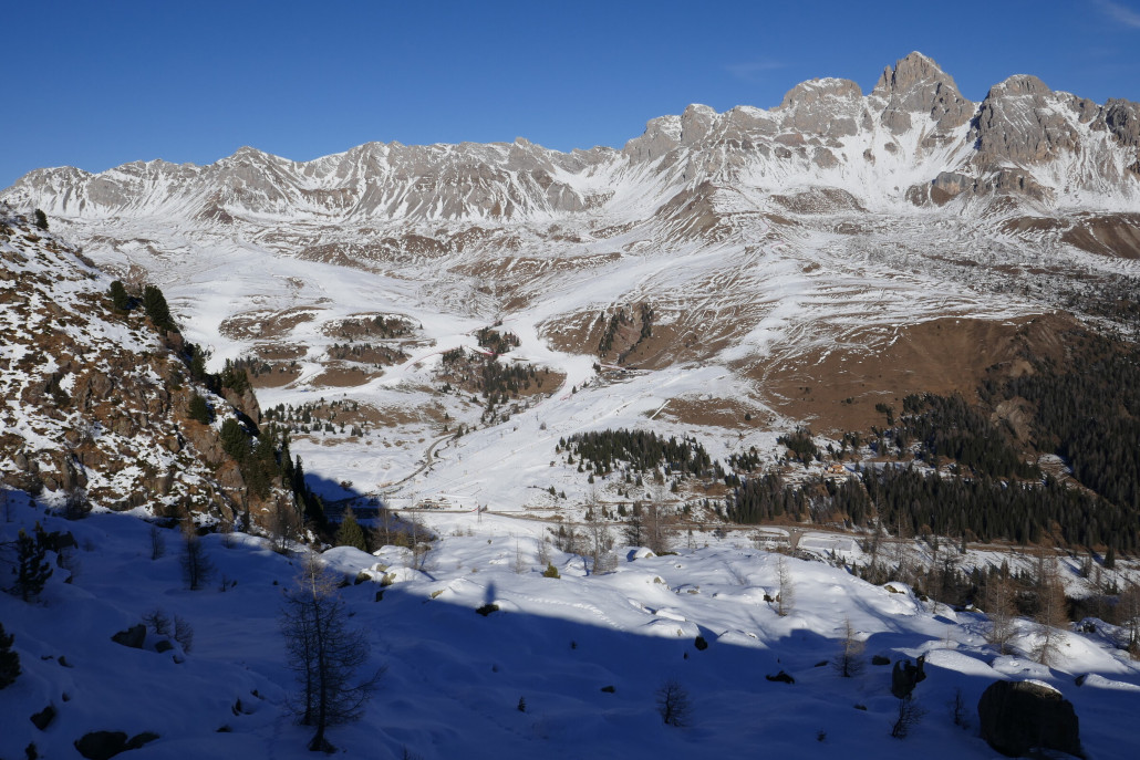 Passo Pellegrino vom Col Margherita