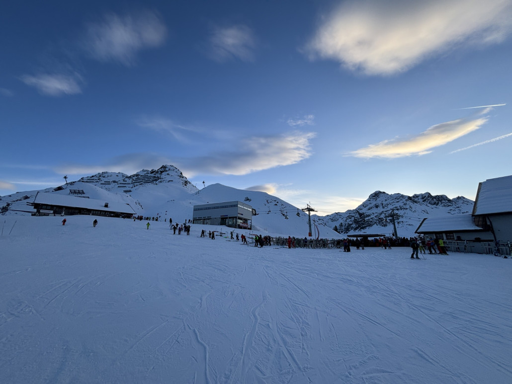 Abendliche Talabfahrt…