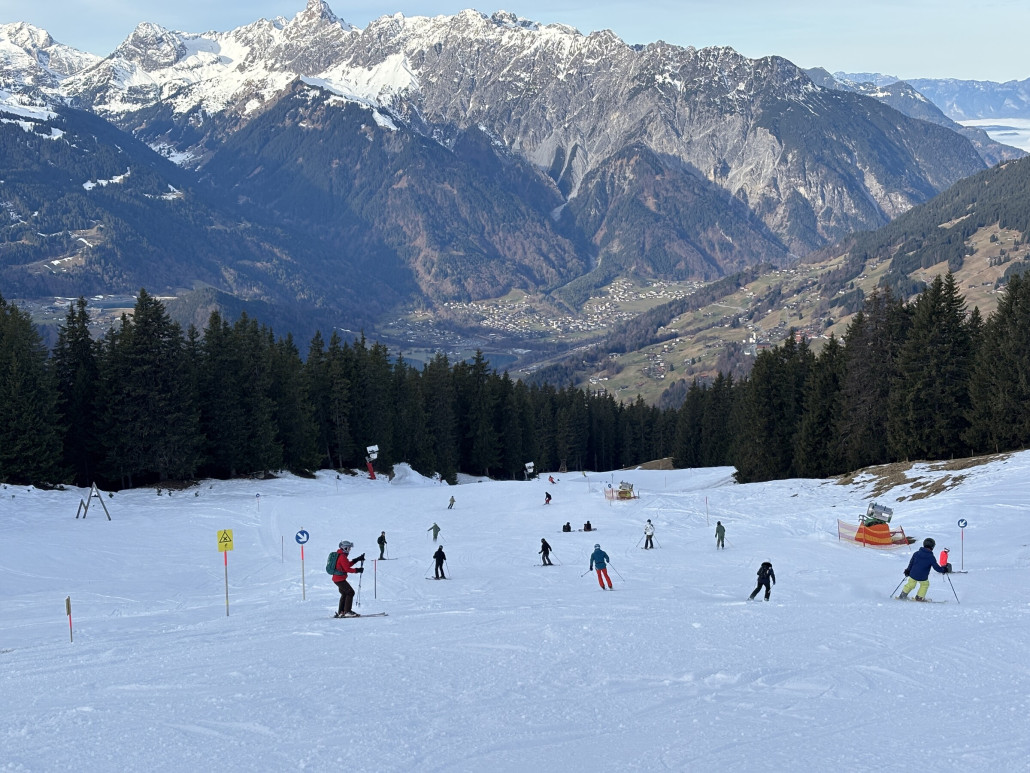Dann zum ersten Mal diese Saison die 1c… von obe bis unten schwer und nass auf eisiger Unterlage