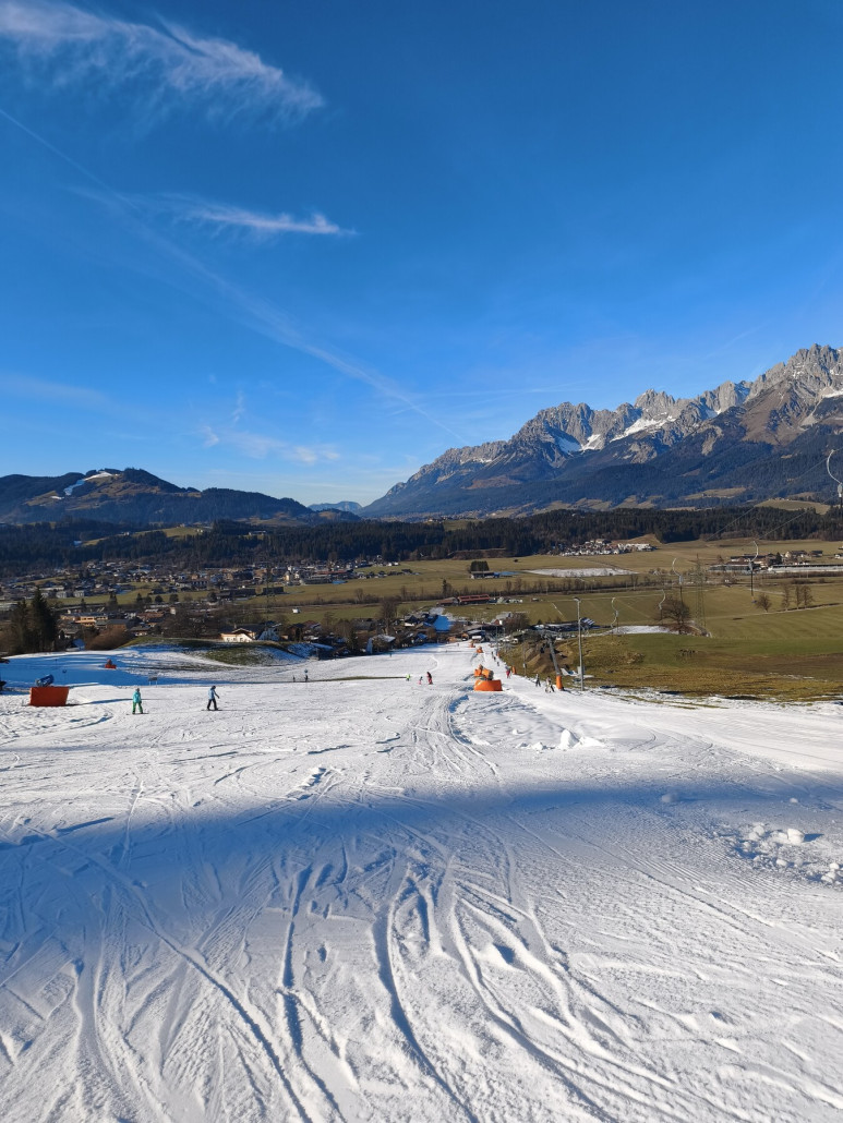 Super Schnee am Tauwiesenlift.