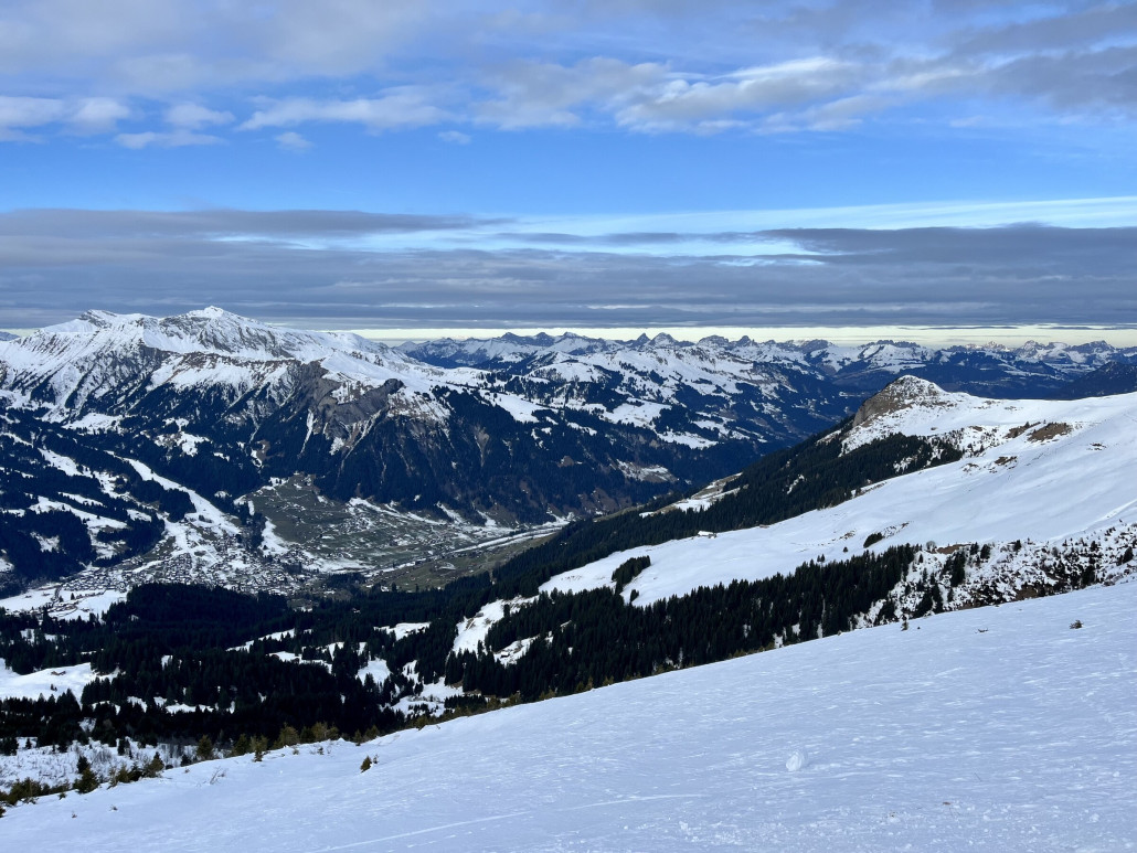 Blick Lavey ins Simmental
