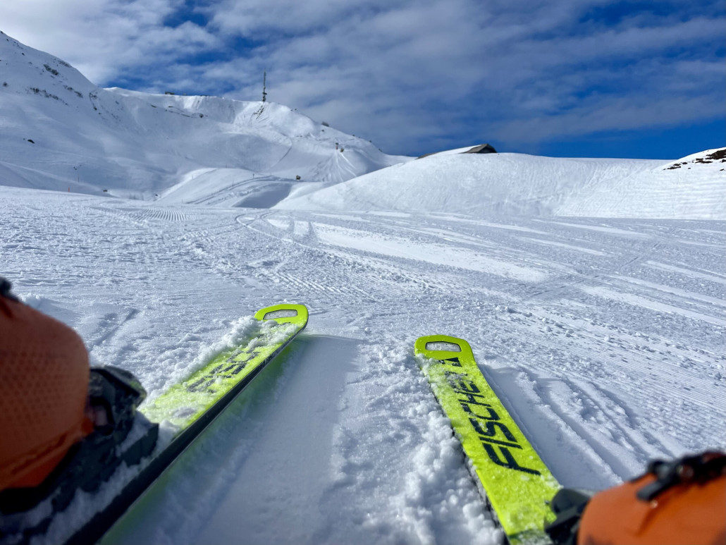 Blick auf Metschstand