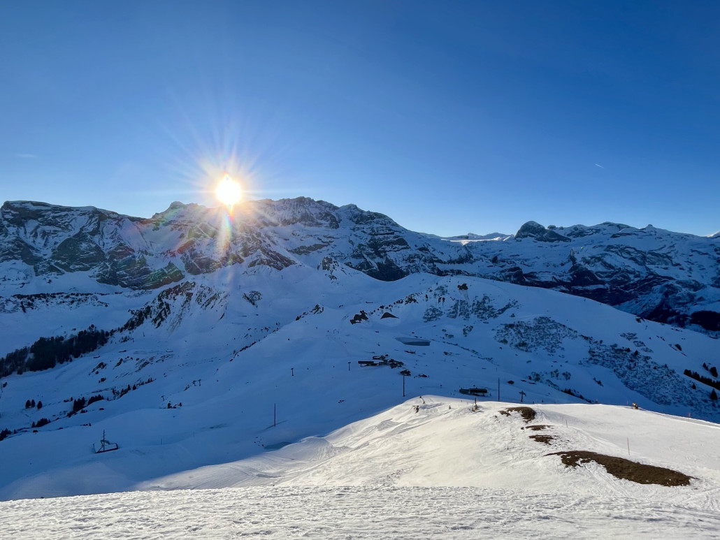 Laveygrat - Blick zum Wildstrubel