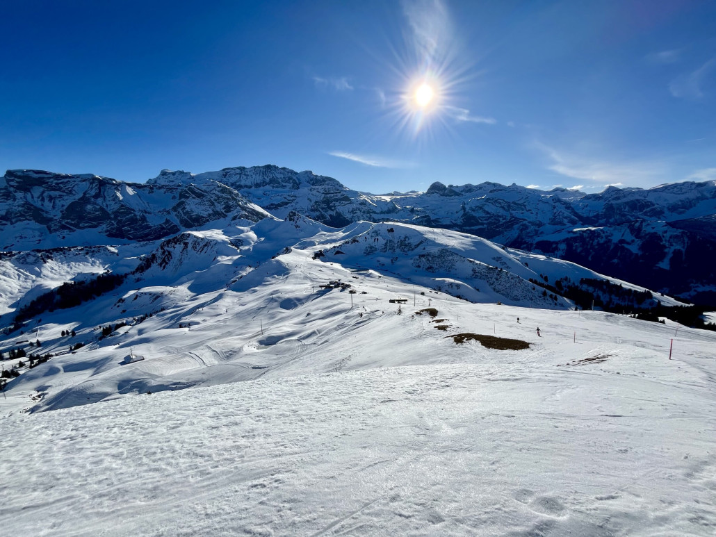 Laveygrat - Blick Hahnenmoos / Metsch