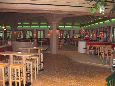 Eines der vielen Restaurants