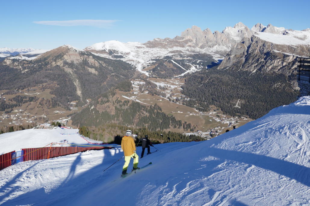 Starthang Campinoi Richtung Wolkenstein