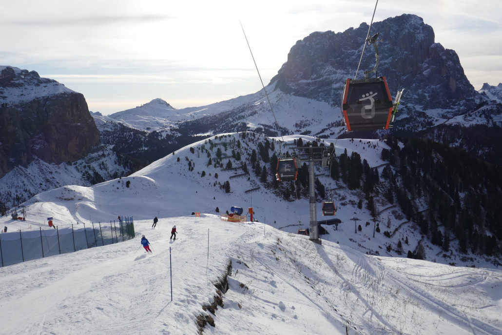 Dantercepies blaue Abfahrt