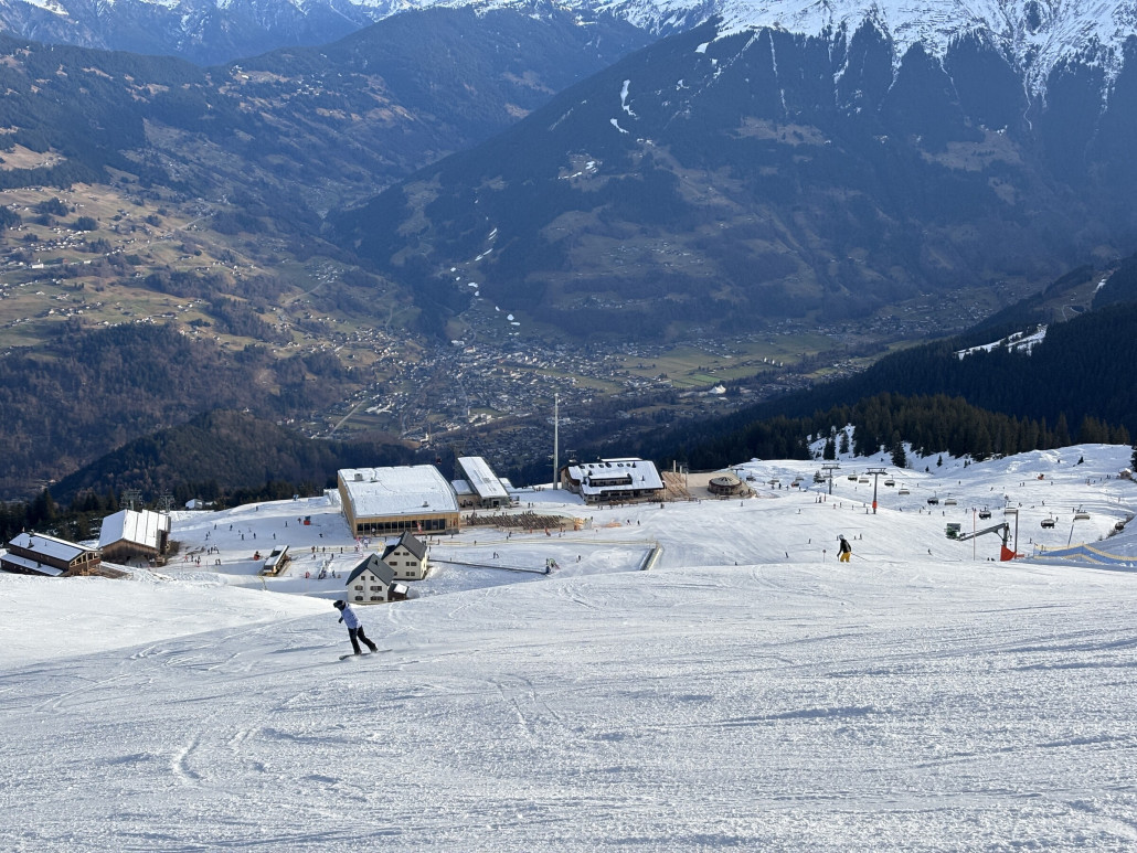 Blick von oben aufs UFO