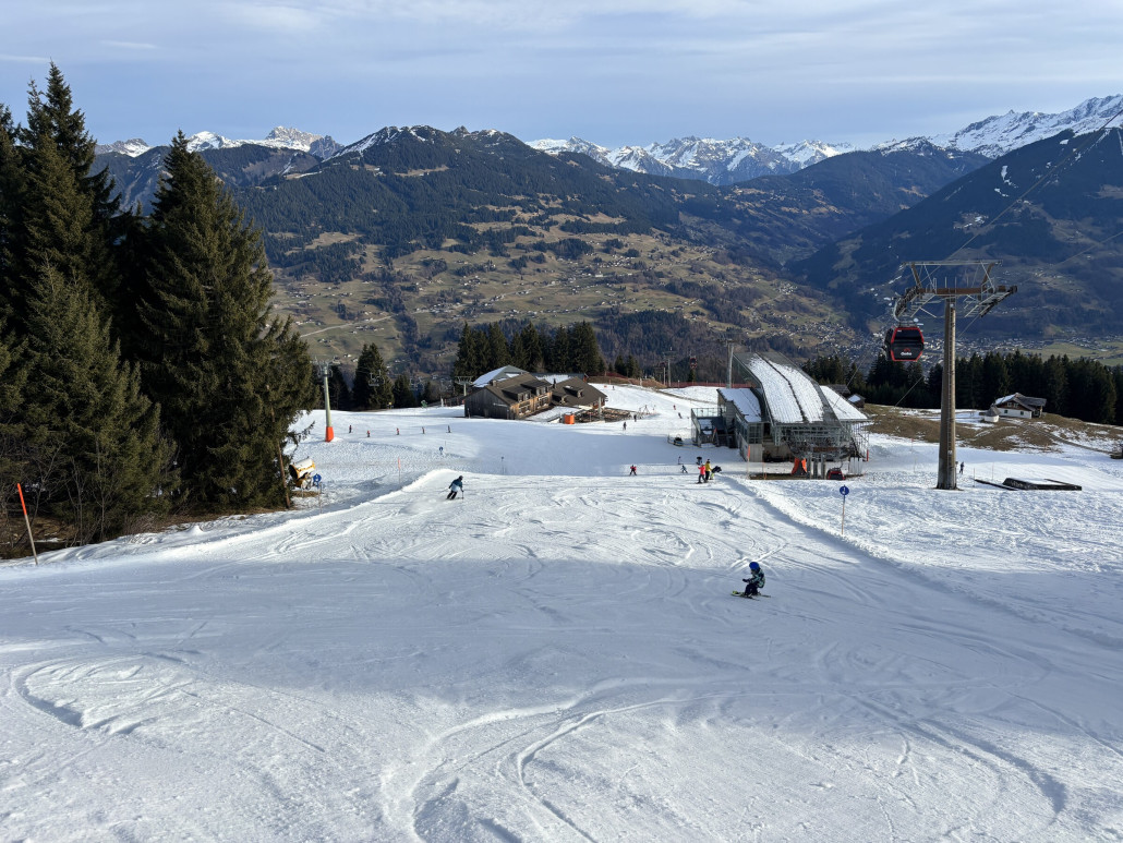 Oberhalb Matschwitz wird es sulzig