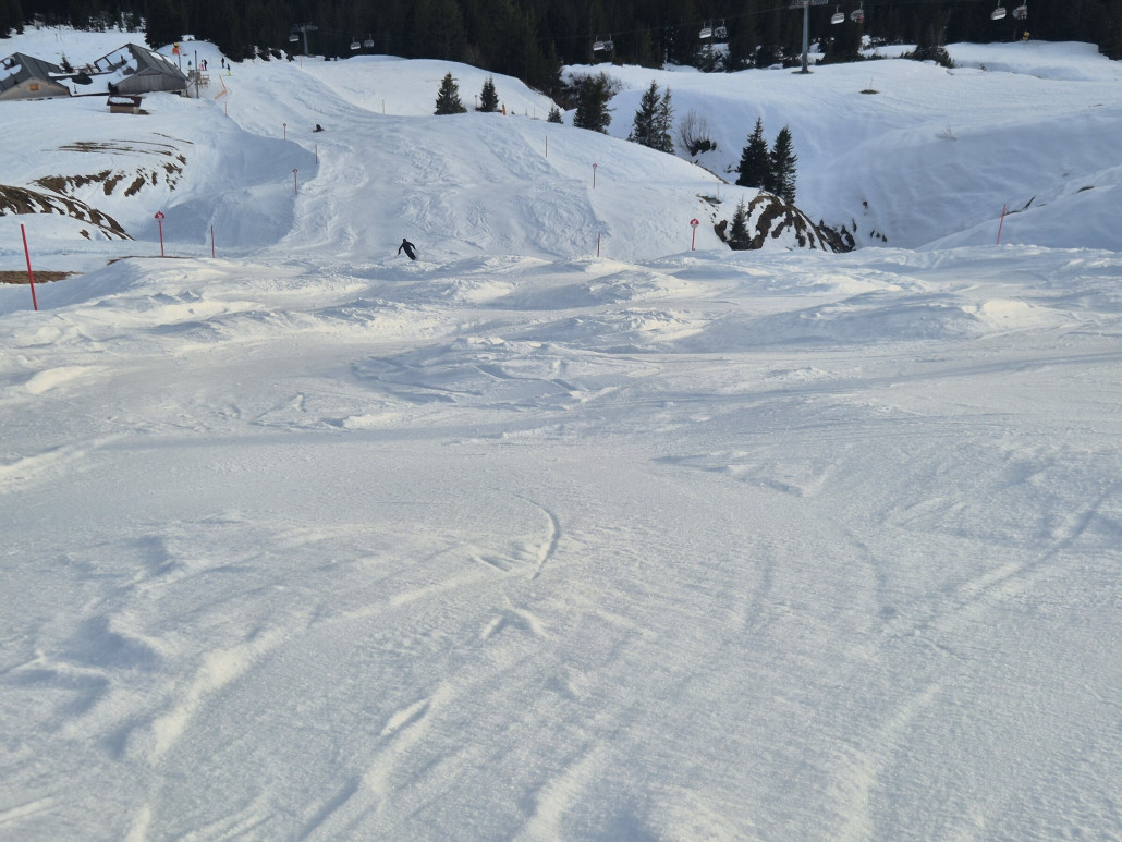 Spät nachmittags, mag ich eigentlich nicht, aber heute hat es Spaß gemacht.