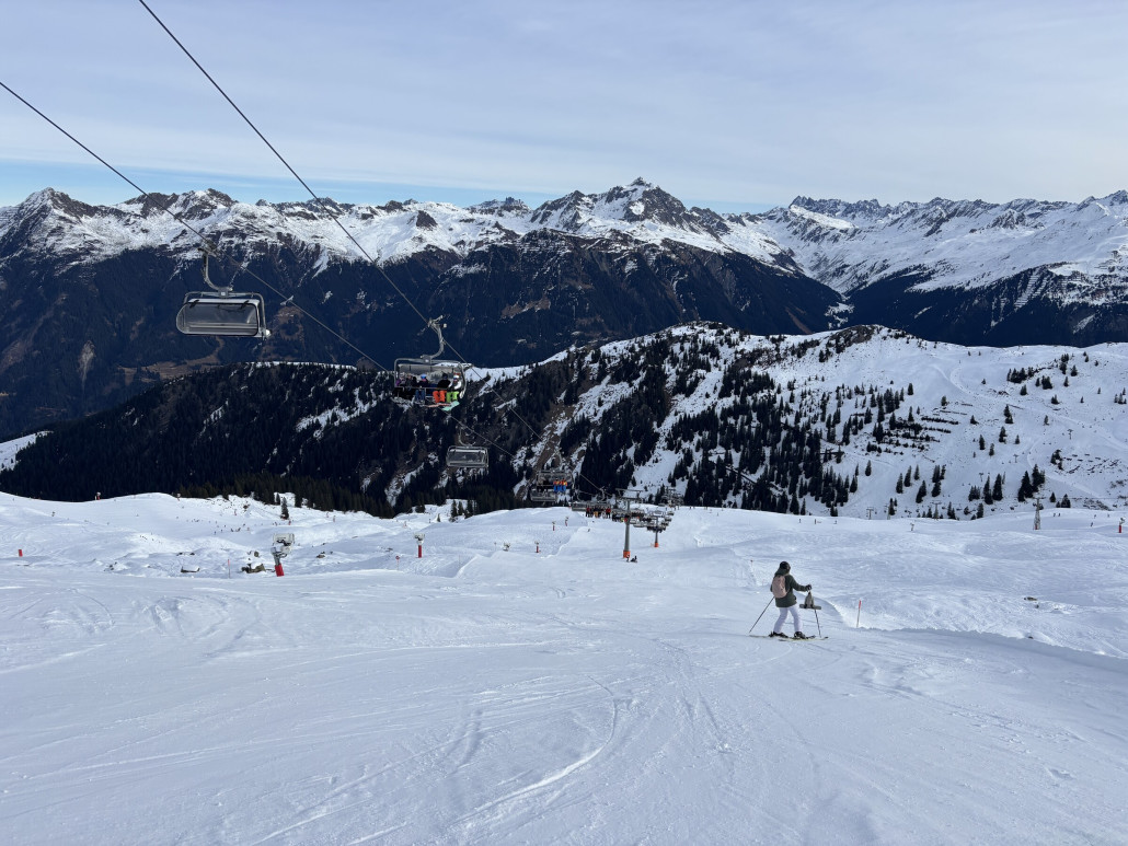 Und dasselbe Bild aus anderer Perspektive - jetzt mal weiter zur Nova Bahn