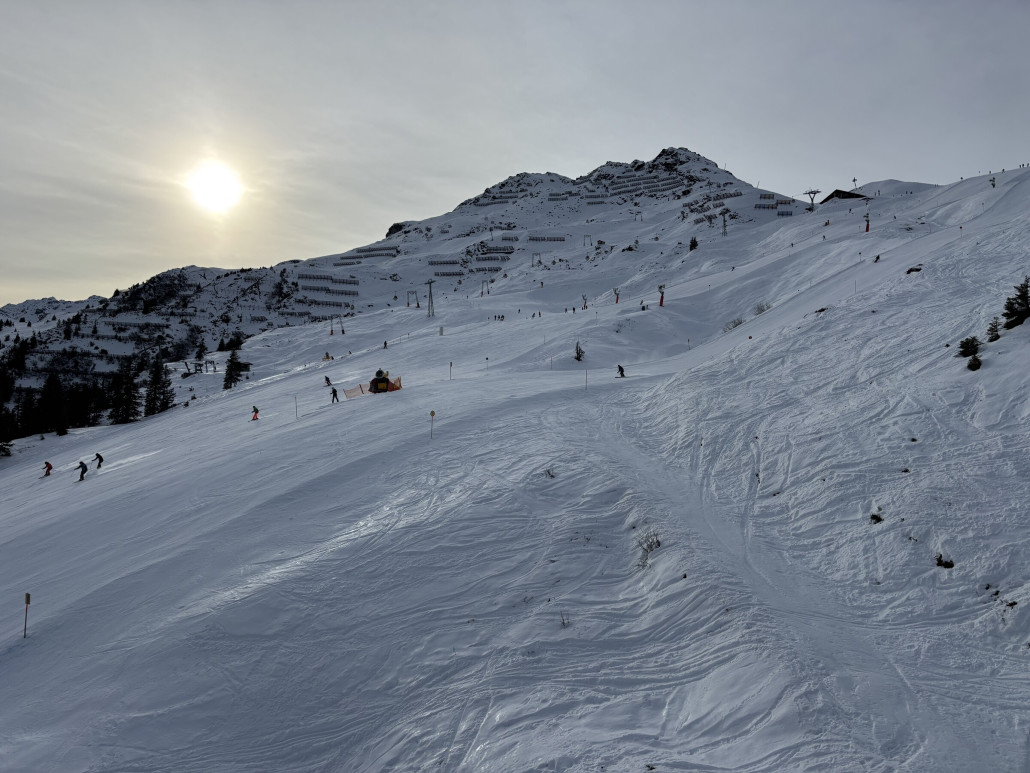Auch hier nur milchiger Sonnenschein