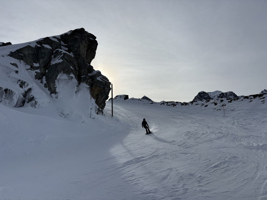 Die Fels Formation hier obe ist immer wieder beeindruckend