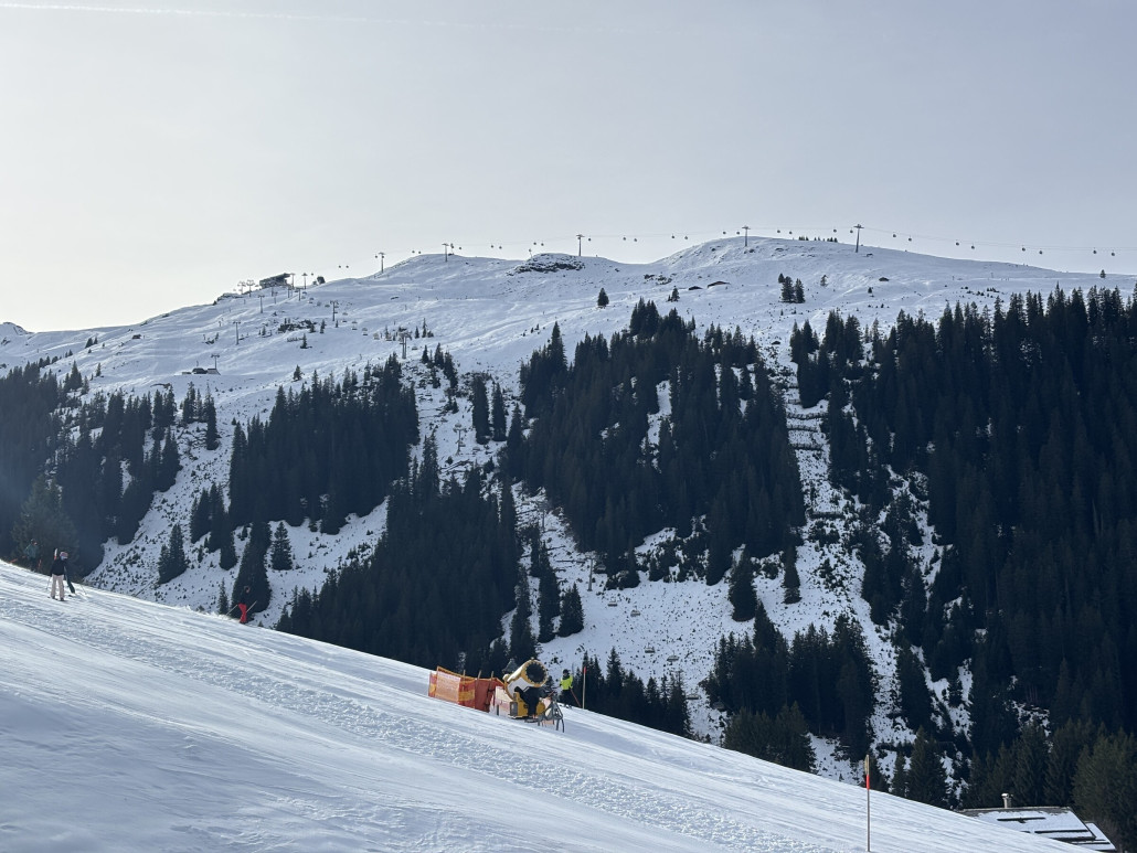Blick zum Silvrettabahn Sektor. Finde es bis heute schade dass es da keine direkten Abfahrten gibt