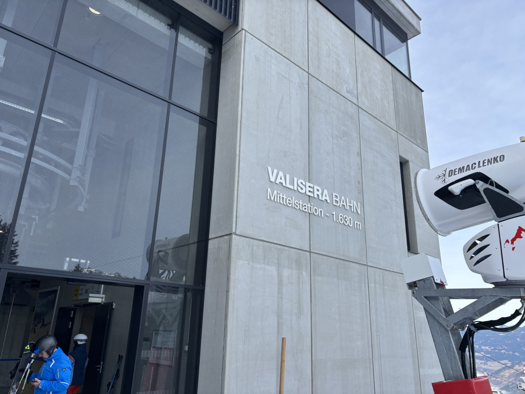 … nix wie in die Gondel.