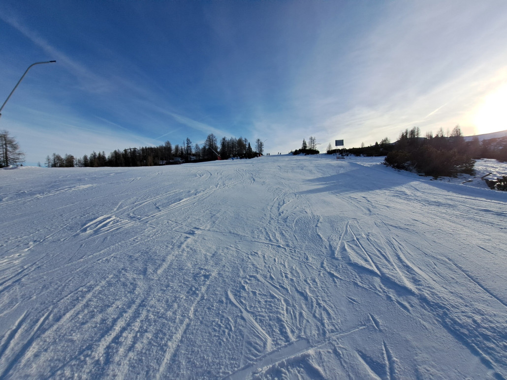 Piste 6 (am Grat) um 9:30