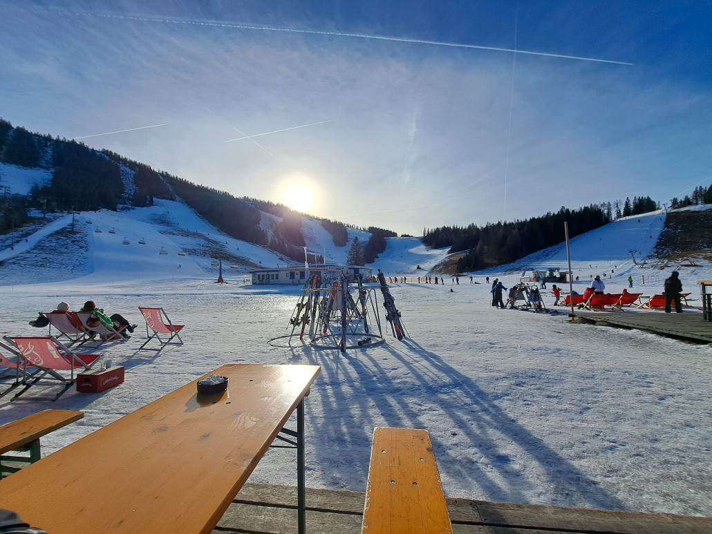 Überblick von der Bärenhütte um 13:20