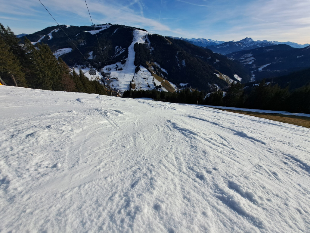 Piste 21 (Gabühelabfahrt) um 14:05