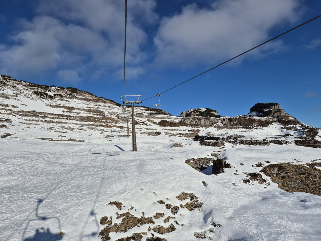 Normalerweise alles Skigelände...