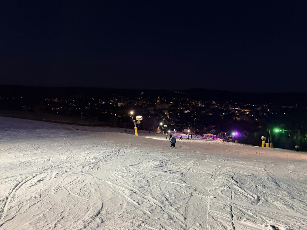 Ausleuchtung am Haupthang OK, oberhalb war es etwas schlechter