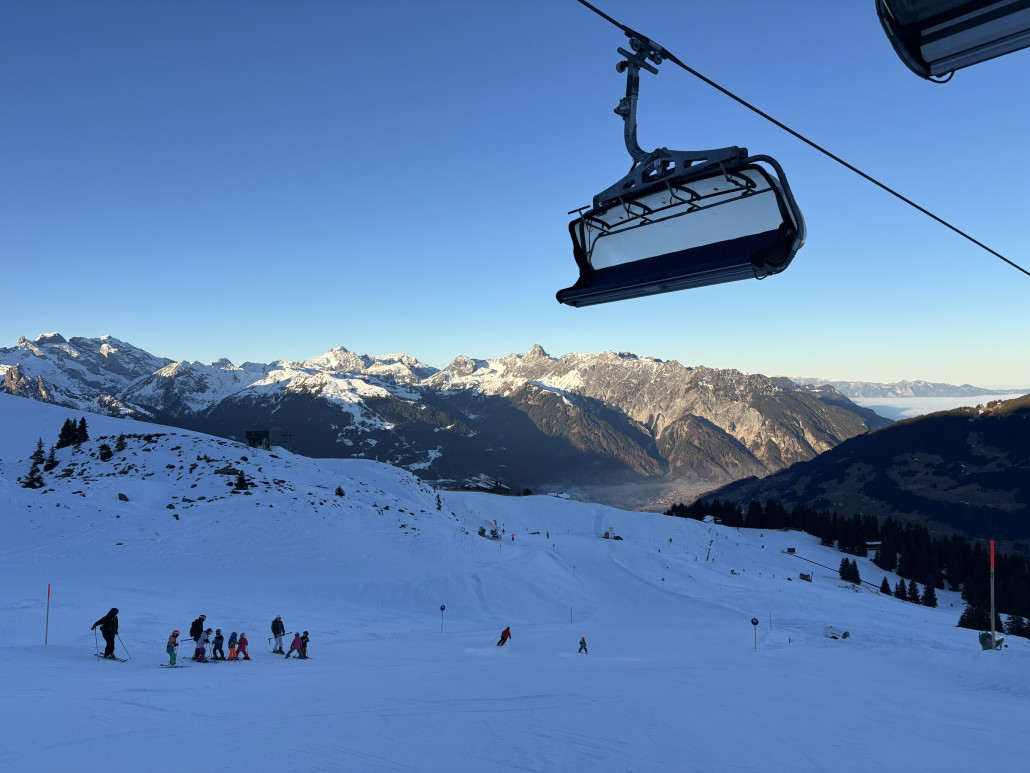 Morgens bei der ersten Fahrt ist die Welt noch in Ordnung