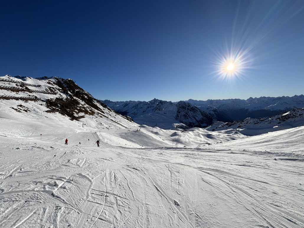 Am Grasjoch dann schon wild