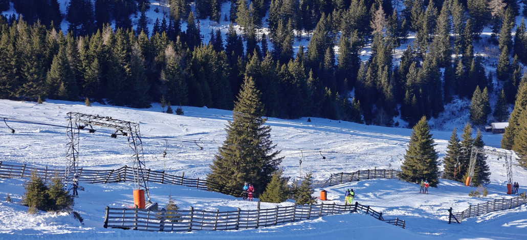 Der Hipfflift -in Teilen noch ein Original Stemag - zumindest die Stützen. Tal und Bergstation wurden schon mehrmals umgebaut.
