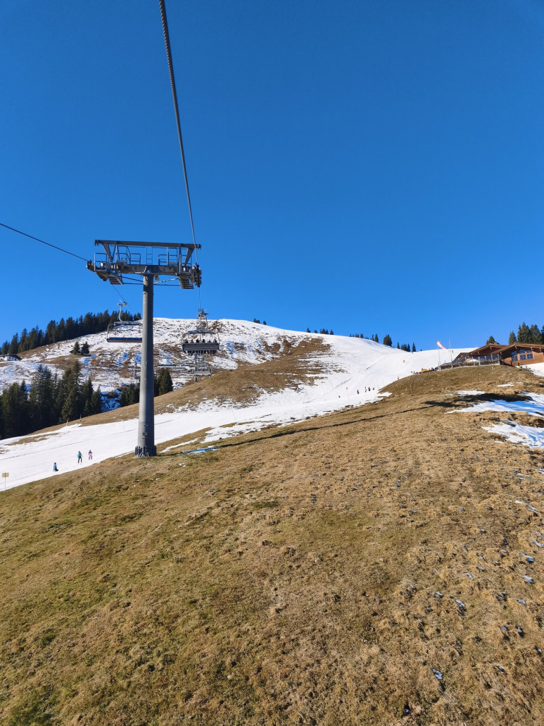 Kummereralm- Die Piste außenrum war wie immer schön zu fahren.